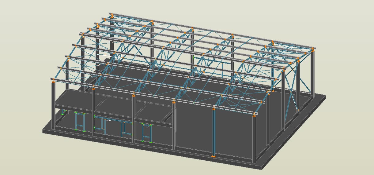 Squash Park Wieliczka — model 3d, ujęcie 1